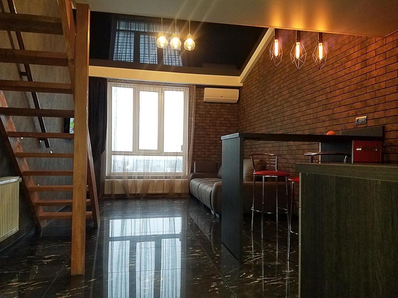 В Стиле Loft 2Ухэтажная Квартира. Appartement Charkov Buitenkant foto